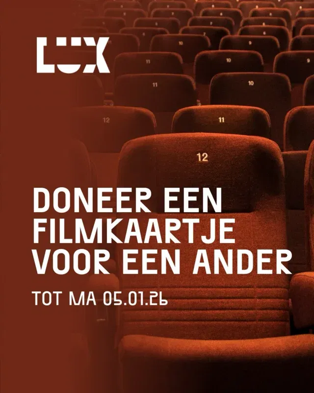 𝗗𝗲𝗰𝗲𝗺𝗯𝗲𝗿𝗮𝗰𝘁𝗶𝗲: 𝗱𝗼𝗻𝗲𝗲𝗿 𝗲𝗲𝗻 𝗳𝗶𝗹𝗺𝗸𝗮𝗮𝗿𝘁𝗷𝗲 𝘃𝗼𝗼𝗿 𝗲𝗲𝗻 𝗮𝗻𝗱𝗲𝗿 🎟️

Naar de film of theater is niet voor iedereen vanzelfsprekend. En dat vinden wij ontzettend zonde! Daarom kun je in december een filmticket doneren aan iemand die het goed kan gebruiken. ✨

Bij elke aankoop in onze webshop kun je een (vrij) bedrag doneren voor een filmkaartje. Een losse donatie via WhyDonate kan ook. 
Aan het einde van de actie geven we alle gedoneerde tickets aan @quietnijmegen die zich inzet voor het verzachten van armoede in Nijmegen. Dankzij jouw hulp kunnen Quiet-leden in 2026 gratis naar de film. 🎥❤️

Deze actie loopt tot maandag 5 januari 2026.

👉 Doneren? Bekijk de link in de bio!

#decemberactie #doneer #lux #luxnijmegen