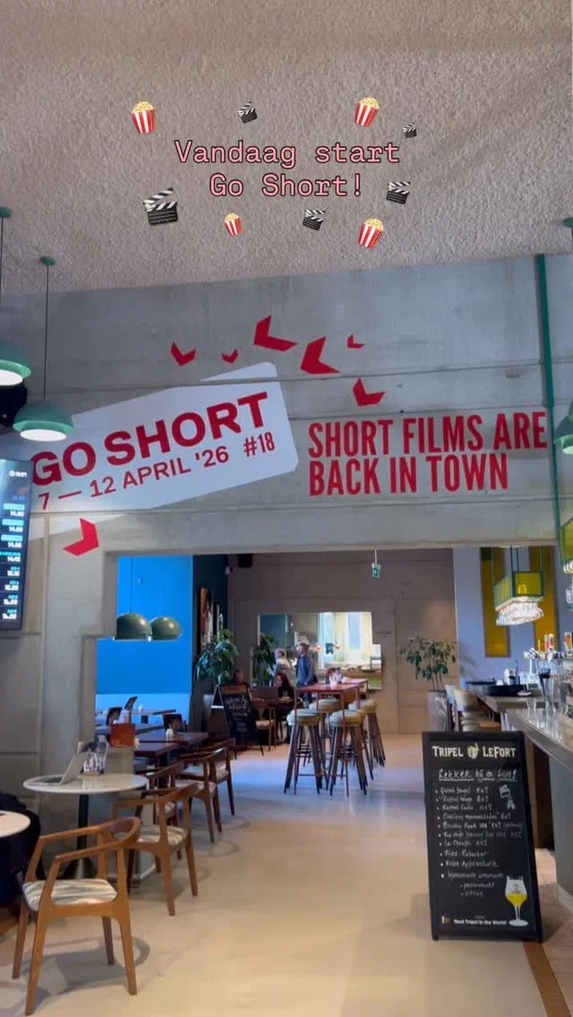 Go Short Film Festival begint vandaag! 🎬🍿

Zes dagen lang ontdek je een verrassende mix van speelfilms, documentaires, animatie en experimentele cinema.

Met dit heerlijke weer is er geen betere combinatie: eerst genieten op het terras, daarna de zaal in voor de mooiste korte films van over de hele wereld. ☀️🍹

Van comedy tot horror en van VR tot filmconcerten. Wat ga jij als eerste zien? ✨

#GoShort2026 #GoShortLUX #InternationalShortFilmFestival #Nijmegen #LUX arthouse