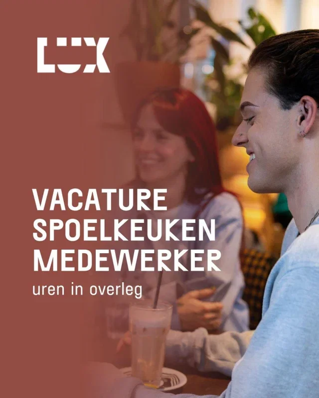 Vacature alert 📢 Wij zoeken een spoelkeukenmedewerker!

Wil jij werken op een plek waar film, theater, muziek en gastvrijheid samenkomen?
Ons café-restaurant is hét bruisende hart van ons arthouse in hartje Nijmegen.

👉 We zoeken iemand die graag de handen uit de mouwen steekt en met plezier een aantal uur in de week de spoelkeuken draaiende houdt. Jij zorgt dat alles weer schoon en netjes klaarstaat. Tussendoor help je het team waar nodig en ’s avonds maak je kleine hapjes van de borrelkaart. Aan het eind van je shift laat je de spoelkeuken netjes achter.

Wat je krijgt:
✅ Een informele en gezellige werksfeer
✅ Salaris volgens CAO Horeca
✅ Gratis naar alle voorstellingen met onze passe-partout

💌 Solliciteer nu via sollicitatie@lux-nijmegen.nl
👉 Meer info vind je op onze website.

#luxnijmegen #cafelux #arthouse #vacature #werkenbijlux #horeca