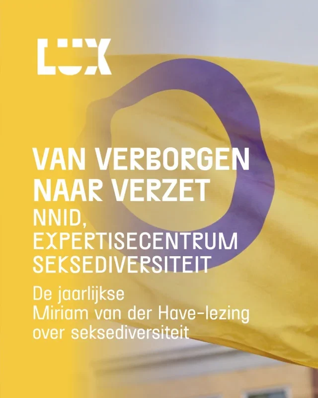 1 op de 90 mensen is intersekse. En toch blijft het vaak onzichtbaar.

Tijdens Van verborgen naar verzet duiken we in een geschiedenis van stilte, maar ook van strijd, verandering en zichtbaarheid. Met perspectieven uit politiek, wetenschap en kunst, én een theatrale bijdrage die raakt en schuurt.

Een avond die je blik verruimt en vragen stelt die blijven hangen. Over lichaam, identiteit en rechten. Over wat we nog niet zien, maar wel moeten leren zien.

📅 DO 30 APR
🕢 19.30 uur
📍 LUX 7

👉 Tickets via lux-nijmegen.nl

#LUXNijmegen #intersekse #mensenrechten #debat #nijmegen